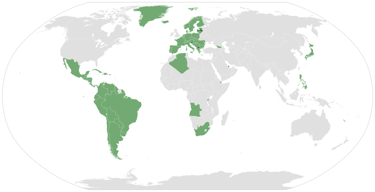 O município, base para subdivisões pelo Mundo Image